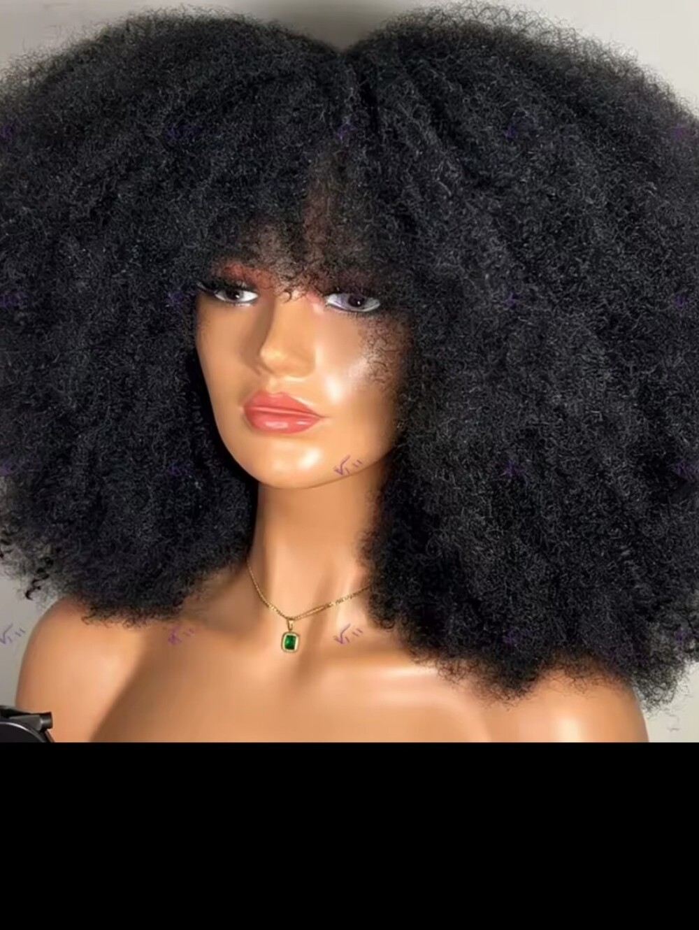 Big and Full Afro Kinky Curly Wig - Picture 8 of 8